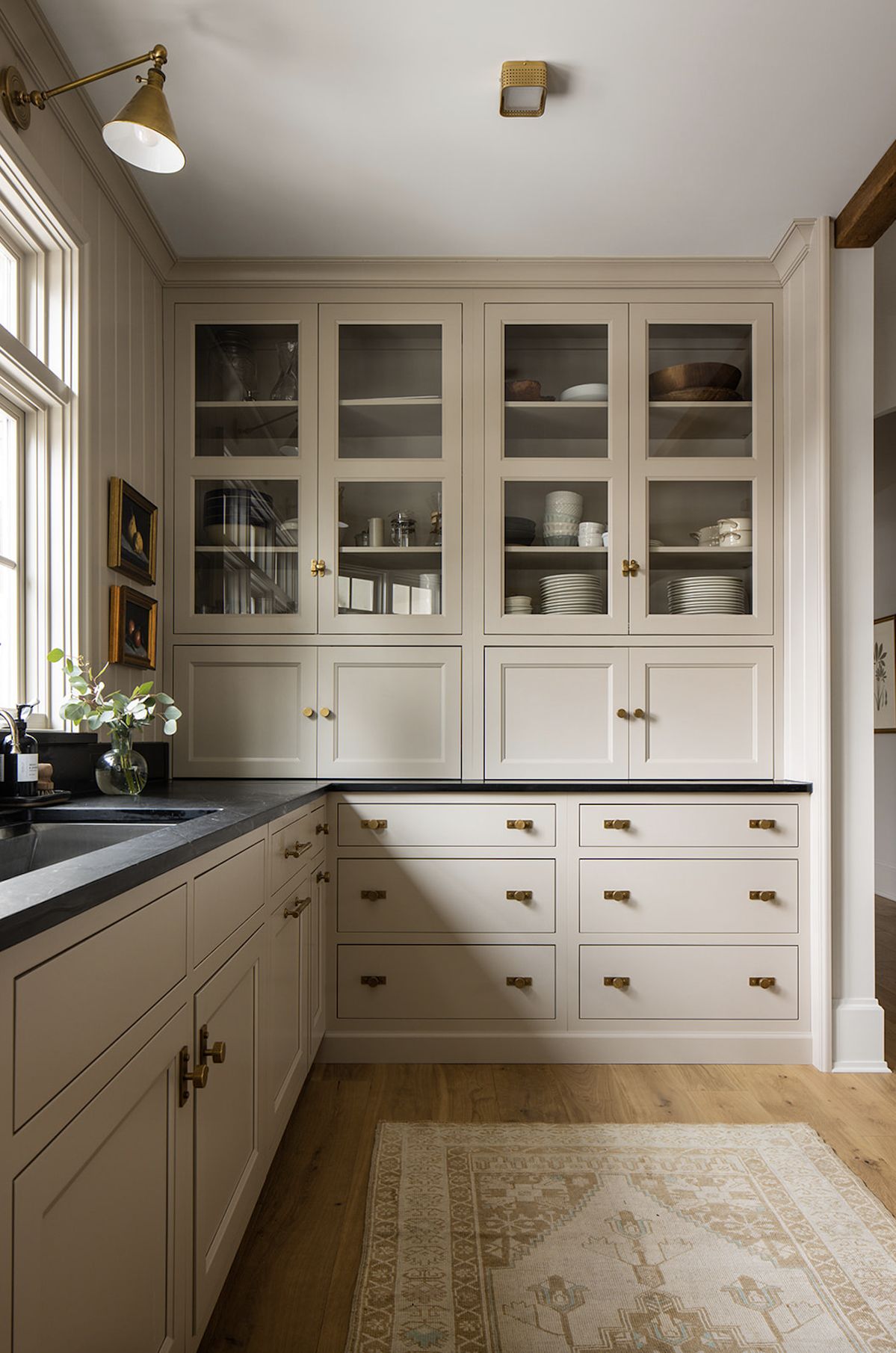 kitchen cabinet painting project in Byron Bay